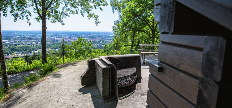 Grillplats "Lilla Utsikten" på Billingen